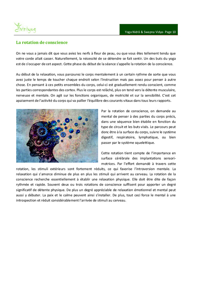 Yoga Nidrâ & Swapna Vidya, le sommeil éveillé