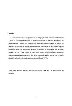 Problematique du diagnostic en psychiatrie