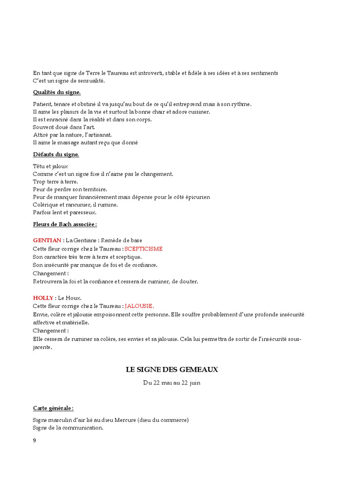 Astrologie et Fleurs de Bach