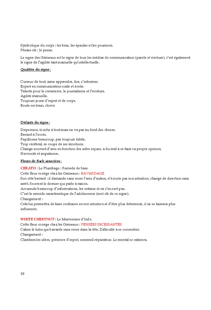 Astrologie et Fleurs de Bach