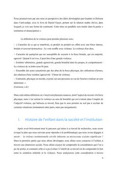 Guide reflexif sur la scolarisation