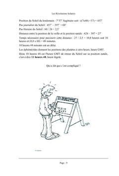 Les revolutions solaires