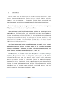 Psychomotricite et Schizophrenie