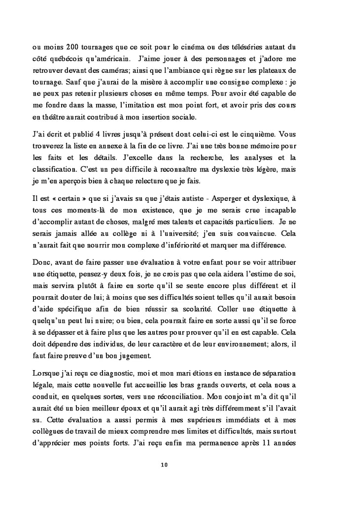 Apprendre etre autiste-Asperger A 49 ans