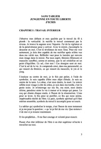 Sans tablier jungienne en toute liberté j'écris