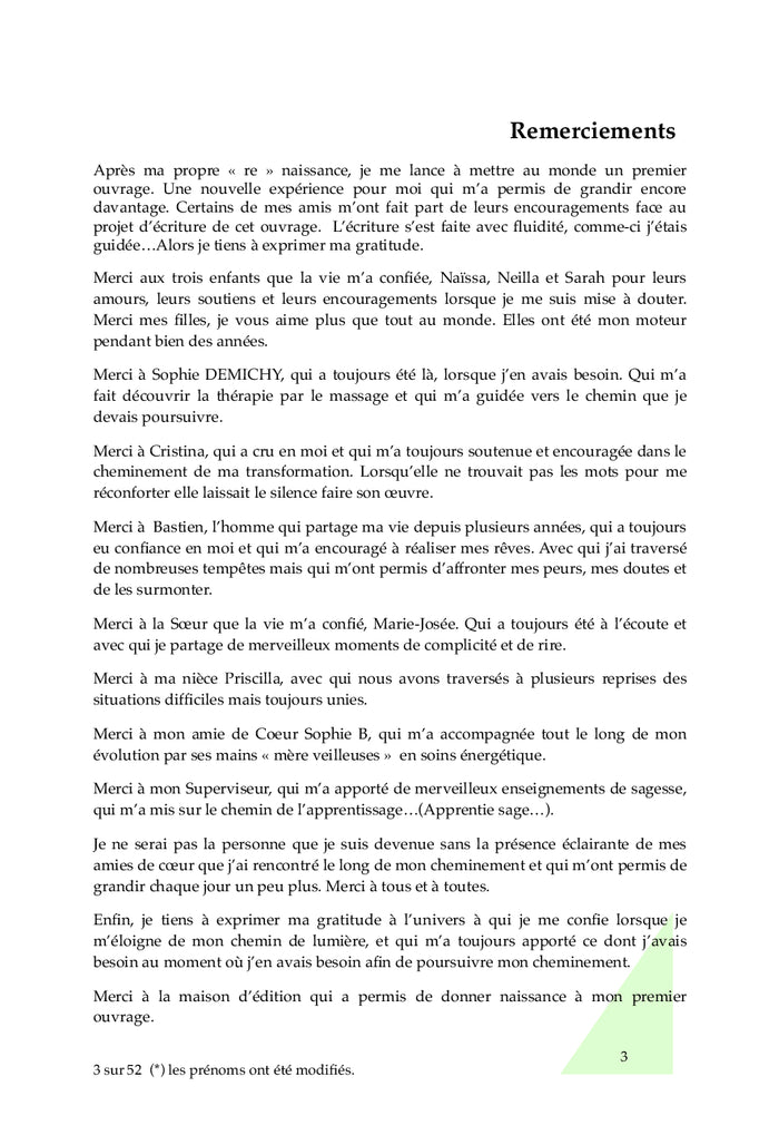 Ma "RE"naissance à travers les bienfaits de la Thérapie Holistique