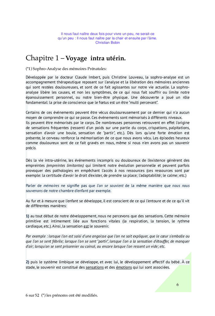 Ma "RE"naissance à travers les bienfaits de la Thérapie Holistique