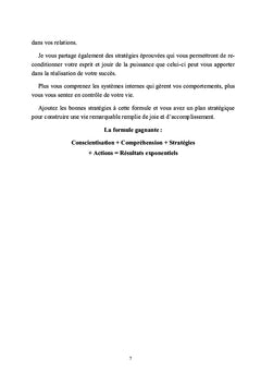 Briser la chaîne Celle qui vous empêche de vous réaliser