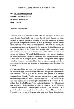 Mieux comprendre pour bien Etre