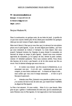 Mieux comprendre pour bien Etre