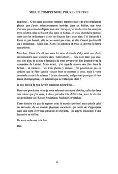 Mieux comprendre pour bien Etre
