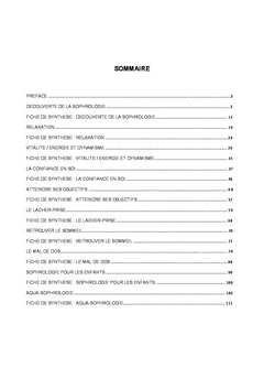 Animer des seances de Sophrologie 10 seances de groupe