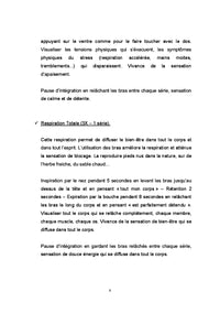 Animer des seances de Sophrologie 10 seances de groupe