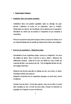Animer des seances de Sophrologie 10 seances de groupe