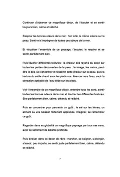 Animer des seances de Sophrologie 10 seances de groupe