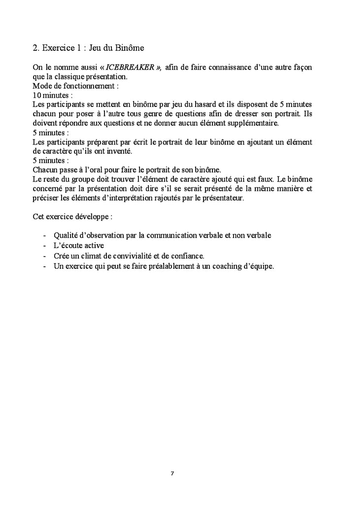 Testez le coaching mental et votre vie sera transformée