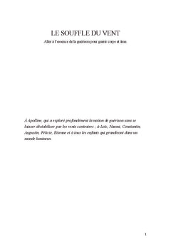 Le souffle du vent