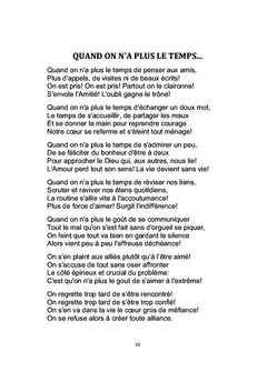 Face à la vie
