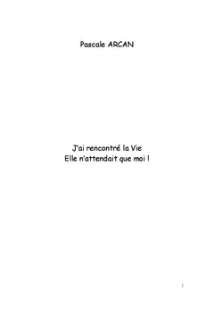 Je suis la Vie Je m'Aime