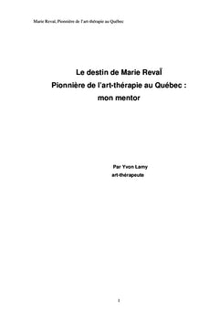 Le destin de Marie Revaï