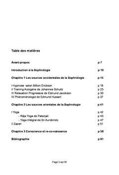 Sophrologie, Conscience et Re-Co-Naissance de Soi