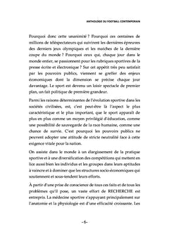 Anthologie du football contemporain