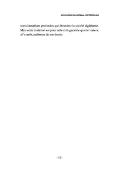 Anthologie du football contemporain