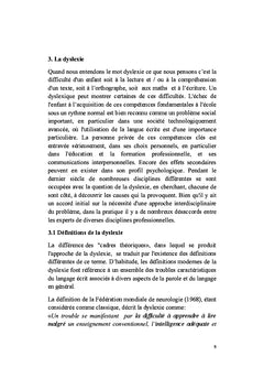 La dyslexie et la relation pédagogique