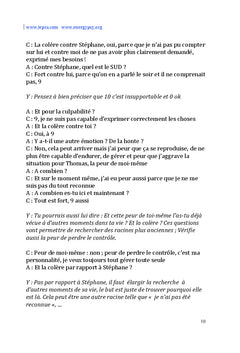 Psychologie energetique. Cas pratiques et commentes