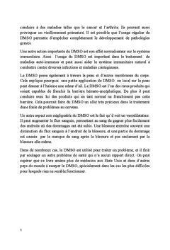 Guide sur le DMSO à l'usage des médecins et du grand public