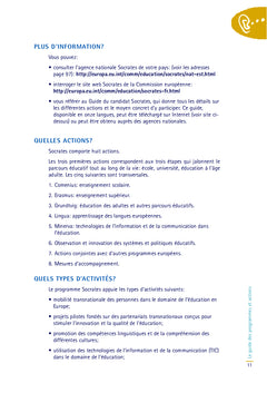 Le guide des programmes et actions