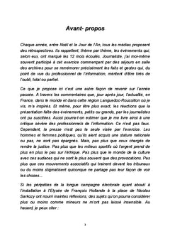 L'actualité, revue et... commentée