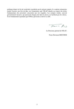 Rapport de l'office européen de lutte antifraude
