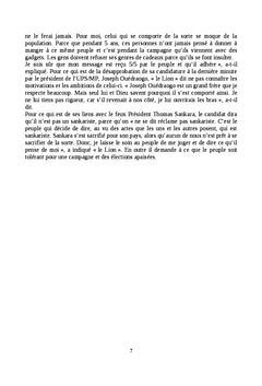 Burkina faso:5e révision constitutionnelle en 21 ans de démocratie