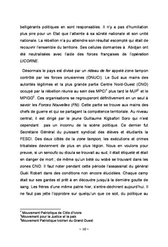 Côte d'ivoire, du chaos à l'espoir