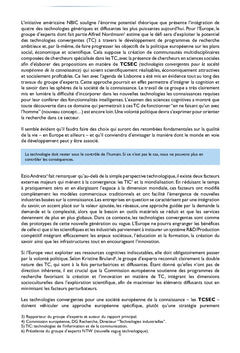Technologies convergentes pour une europe plurielle