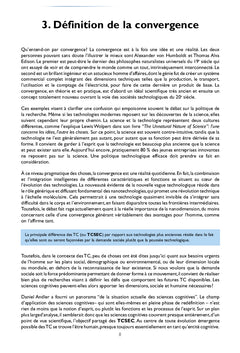 Technologies convergentes pour une europe plurielle