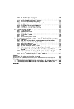 Statistiques de la santé