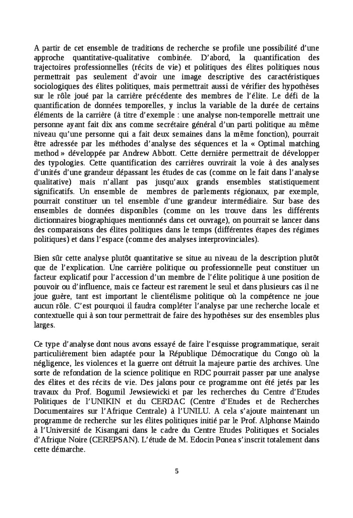 Armes, pouvoir et affairisme en RD Congo: 1997-2003