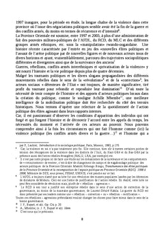 Armes, pouvoir et affairisme en RD Congo: 1997-2003