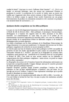 Armes, pouvoir et affairisme en RD Congo: 1997-2003