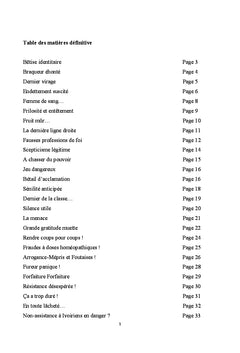 Le pouvoir ou la mort