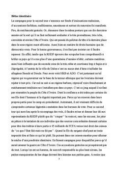 Le pouvoir ou la mort