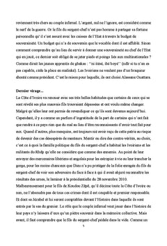 Le pouvoir ou la mort