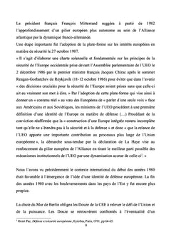 Vers une défense européenne