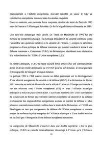 Vers une défense européenne