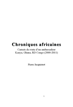 Chroniques africaines