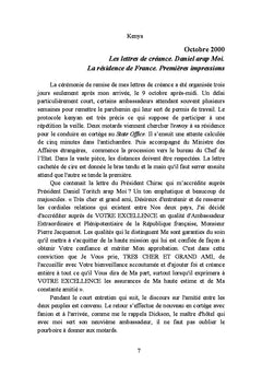 Chroniques africaines