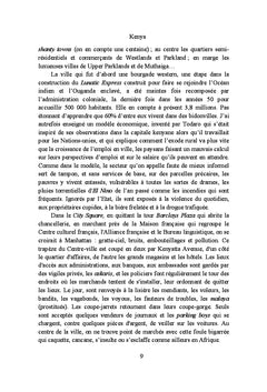 Chroniques africaines