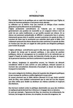 La place du chrétien dans la vie politique